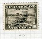 NEW FOUNDLAND; 1932 early Pictorial issue fine used 10c. value