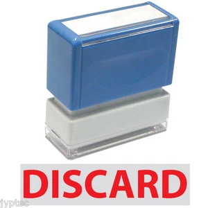 Discard - JYP PA1040 Pre-Inked Rubber Stamp (Red Ink) - Picture 1 of 2