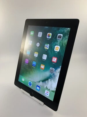 Apple iPad 4th Gen A1458 Black Wi-Fi 16GB 32GB 64GB 9.7"  IOS Tablet - Image 1 of 4