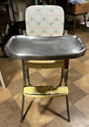 Vintage Cosco Folding High Chair Metal Frame and Tray