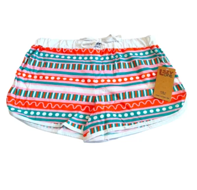 Lazyone Women Pyjama Shorts PJ Boxer Bottoms Nightwear Sleepwear Cotton D77 - Image 1 of 4