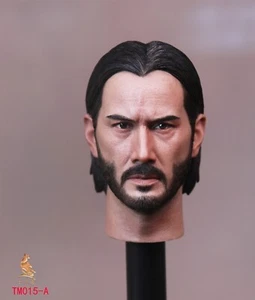 Twelve O'clock 1/6 John Wick Headsculpt TM015A For 12" Action Figure Doll Model - Picture 1 of 8