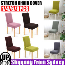 Dining Chair Covers Spandex Slip Cover Soft Thick Stretch Wedding Banquet Party