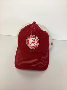 Alabama Carmesí Marea Malla Espalda Top Of The World Sombrero Ajustable Gorra Roll Tide - Imagen 1 de 4
