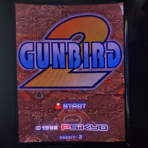 Gunbird 2 (ガンバード2) JAMMA Arcade PCB (Psikyo) 100% Working & Original - Picture 1 of 4