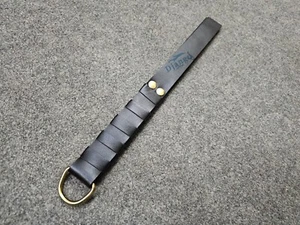 Neu Echtleder Paddel 3 Gesicht Slapper Crop Auspeitscher Peitsche Spanking Drachenschwanz - Bild 1 von 8