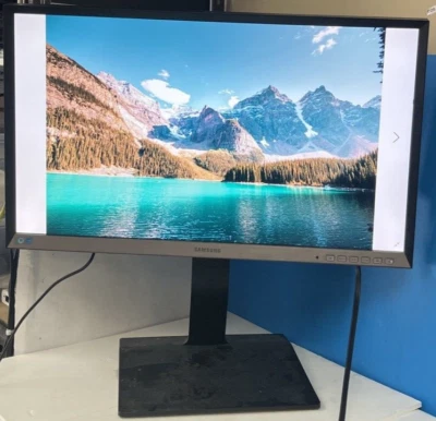 Samsung S27D850T 27" HDMI DP DVI W-LED Rotate Monitor LS27D85KTSN/ZC With Stand~ - Image 1 of 4