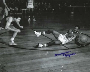 Signed 8x10 MARQUES HAYNES HOF  Harlem Globetrotters Autographed  Photo  COA - Picture 1 of 1