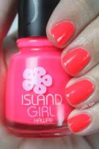 "Hawaiian" Island Girl Nail Polish Brand New .57 fl oz. 17ml N1101 Mahalo Color - Picture 1 of 14
