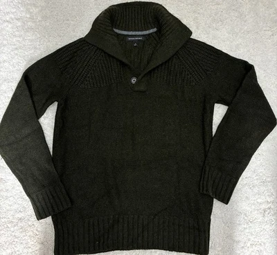 SUÉTER BANANA REPUBLIC Hombre’s S Sudadera Verde Foto 1 de 4