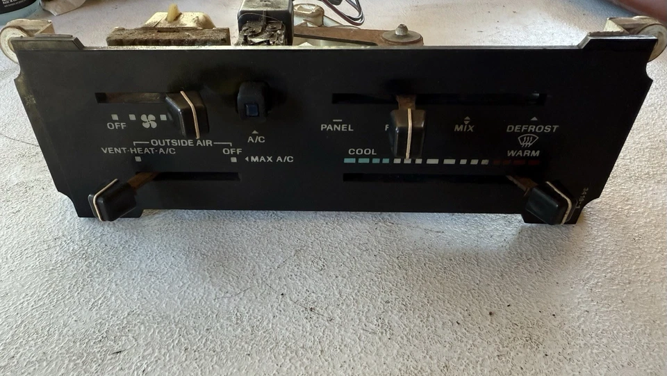 1987-1991 Ford Bronco F150 F250 F350 OEM aquecedor A/C controle de temperatura climática  - Imagem 1 de 4