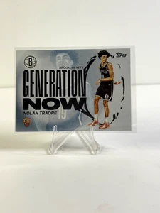Buque insignia de la NBA 2025-26 Topps - Nolan Traore - RC - Generación ahora - GN-19 - Imagen 1 de 2