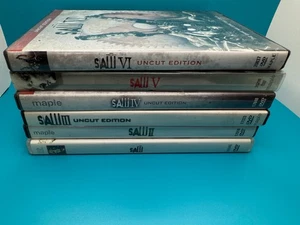 Saw 1-6 I-VI Horror Movie DVD Collection - Bild 1 von 18
