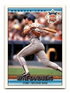 Ryne Sandberg 1992 Donruss #429b HOF Chicago Cubs Mint - Picture 1 of 2