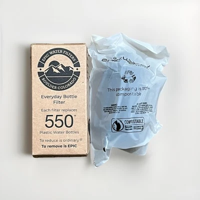 Epic Water Filters Everyday Bottle Filter Replaces 550 Bottles 7m NEW - Image 1 of 3