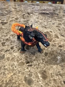 Schleich Eldrador Hellhound Lava Monster 2-Headed Dog Figure 42451 – 2017 Loose - Picture 1 of 9