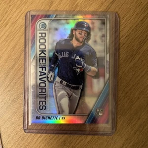 2020 Bowman Chrome Bo Bichette RC Rookie rifrattore preferito #ROYF-BB - Foto 1 di 2