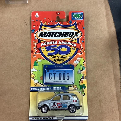 2002 Matchbox Across America 50th Birthday Connecticut Mercedes-Benz ML 430 - Image 1 of 3