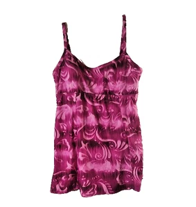 Maillot de bain marbre rose Catalina taille 16/18 XL - Photo 1/6