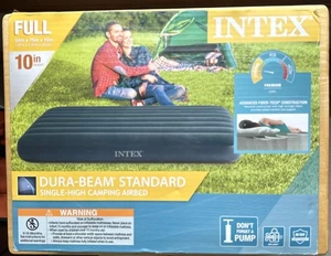 10" QUEEN DURA-BEAM STANDARD AIR MATTRESS Bed Inflatable Pump Camping Blow Up - Picture 1 of 3