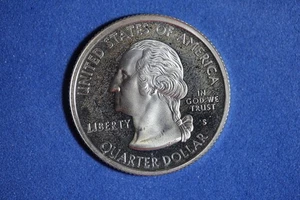 2000 S NEW HAMPSHIRE SILVER PROOF STATEHOOD WASHINGTON QUARTER #K57345 - Picture 1 of 2