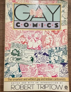 Gay Comics | Robert Triptow | 1989 | Men Male Lesbian Homo Humor Cartoon Book - Imagen 1 de 2