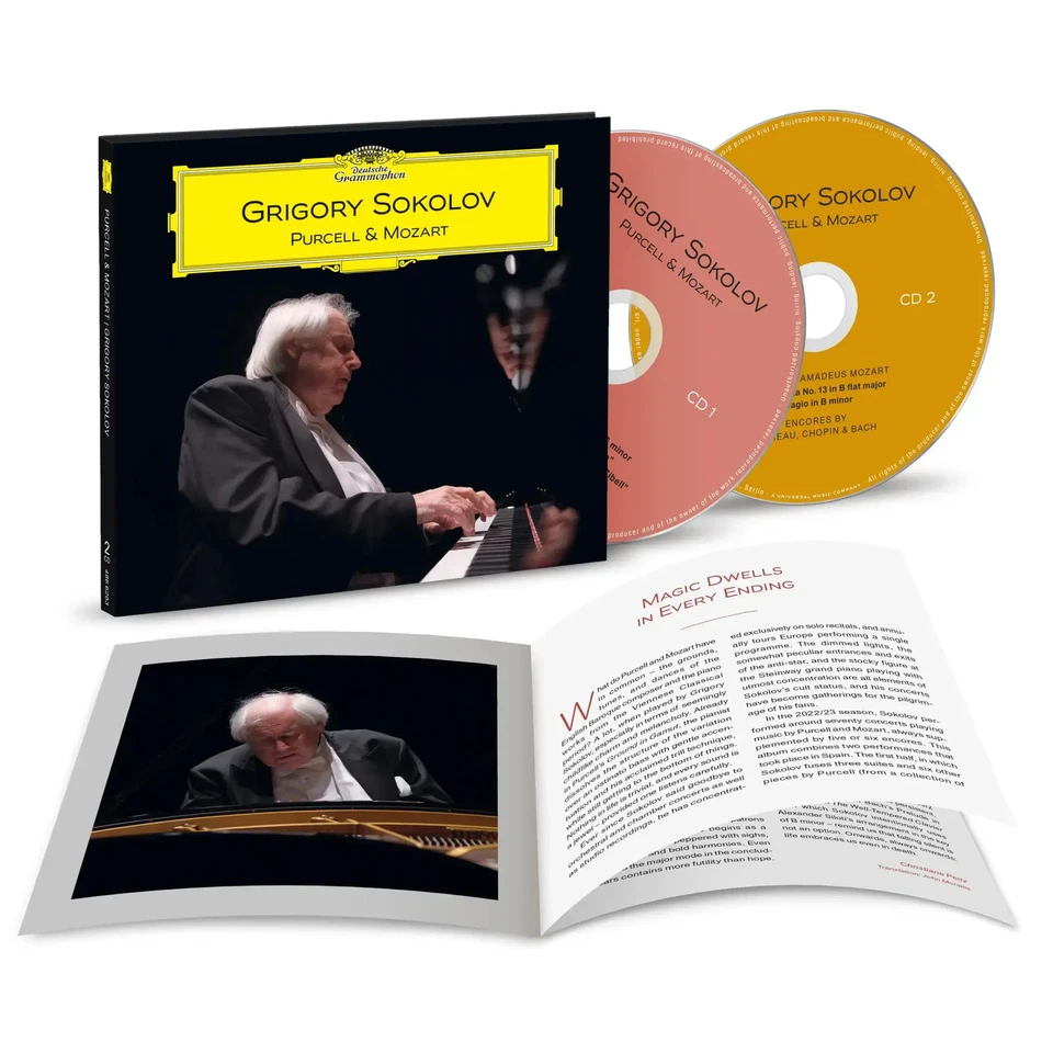 Purcell & Mozart | Grigory Sokolov | Audio-CD | 2 Audio-CDs | Englisch | 2024 - Bild 1 von 1
