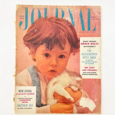 Ladies Home Journal March 1956 Grace Kelly Lost 450 Pounds Women’s Magazine  - Image 1 of 4