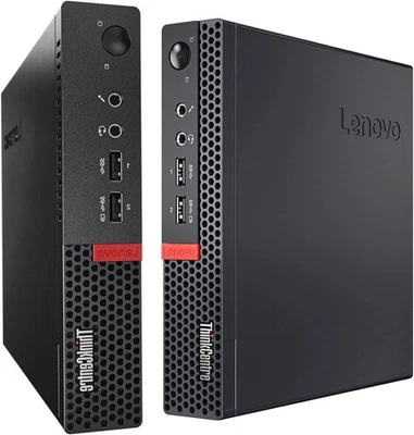 Lenovo ThinkCentre M710q TINY PC i5-6500T @ 2.5GHz 8GB RAM 128GB NVMe Win11 Pro - Image 1 of 4