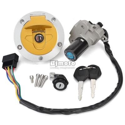 59820281A Ignition Switch Fuel Gas Cap Seat Lock Keys For Ducati 748 R S SP SPS Foto 1 de 4