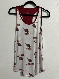 NWT Arizona Cardinals NFL Apparel Women’s Teen SZ M Racer back Graphic Tank Top - Picture 1 of 7