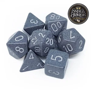 Chessex CHX25340 Speckled Hi-Tech Polyhedral 7-Die Set - D&D in Box - NEW - Picture 1 of 3