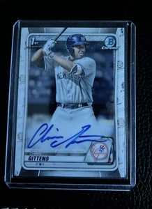 2020 Bowman Chrome - Prospect Autographs #CPA-CG Chris Gittens (AU, RC) - Picture 1 of 2