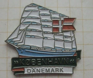 KOBENHAVEN / SEGELSCHIFF/ DÄNEMARK .................. Schiff / Boot-Pin (280f) - Bild 1 von 1