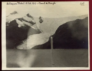 photo anc. Ventisquero.Glacier Italia Canal de Beagle.partie Chilienne Glacier - Imagen 1 de 1