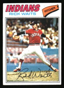 1977 Topps  #306 Rick Waits