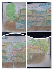Studio Ghibli Museum Tokyo Exclusive ORIGINAL Poster Japan Express - Picture 1 of 12