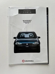 Vauxhall Corsa Sales Brochure 1995 - Picture 1 of 5
