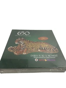 Bits and Pieces "Paws for a Moment" Tigers Shaped 650 Piece Puzzle- Brand New - - Picture 1 of 2