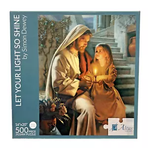 Let Your Light So Shine Jigsaw Puzzle 500pc Altus Simon Dewey Jesus S126PZ500 - Picture 1 of 4