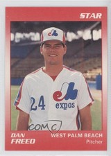 1990 Star West Palm Beach Expos Dan Freed #8