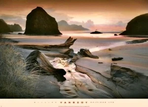 She Sleeps in the Sand ~ 36"x 26" Lithographic Poster by William Vanscoy - Picture 1 of 1