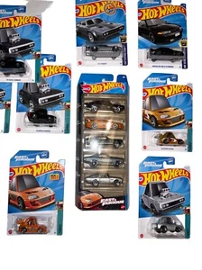 Fast & Furious Hot wheels Lot!! Fast & Furious 5 Pack With Tooned Versions!! - Picture 1 of 6