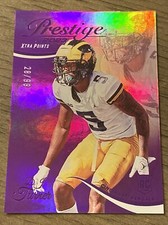 DJ Turner 2023 Panini Prestige Football #331 RC Xtra Points PURPLE PARALLEL /99
