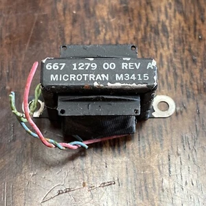 Transformador de frecuencia de audio Microtran M3415 667-1279-00 - Imagen 1 de 1