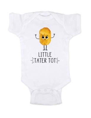 Little Tater Tot Little Boba Little Muffin Bao Dumpling Mochi Baby Toddler Shirt - Image 1 of 3