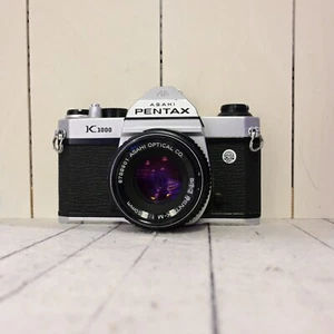 PENTAX K1000 CON 50 MM FILM SLR CAMERA PERFETTA - Bild 1 von 6