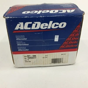 (1) Genuine AC Delco 321-508 GM 10463217 Alternator - Picture 1 of 6