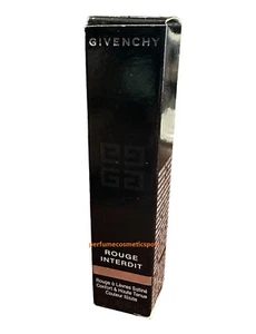 NUEVO EN CAJA LÁPIZ LABIAL SATINADO GIVECHY ROUGE INTERDIT COMODIDAD Y SUJECIÓN .12 OZ - SELECCIONA COLOR - Imagen 1 de 4