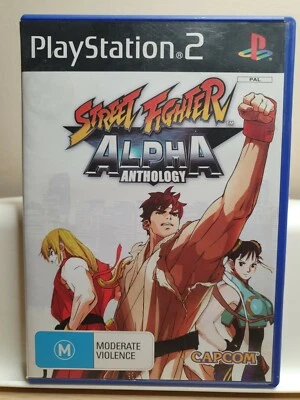 Street Fighter Alpha Anthology for Sony PlayStation 2 PS2 | 2006 | AUS Ed. - Image 1 of 4